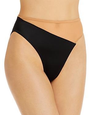 Norma Kamali Snake Mesh Swim Bottom Product Image