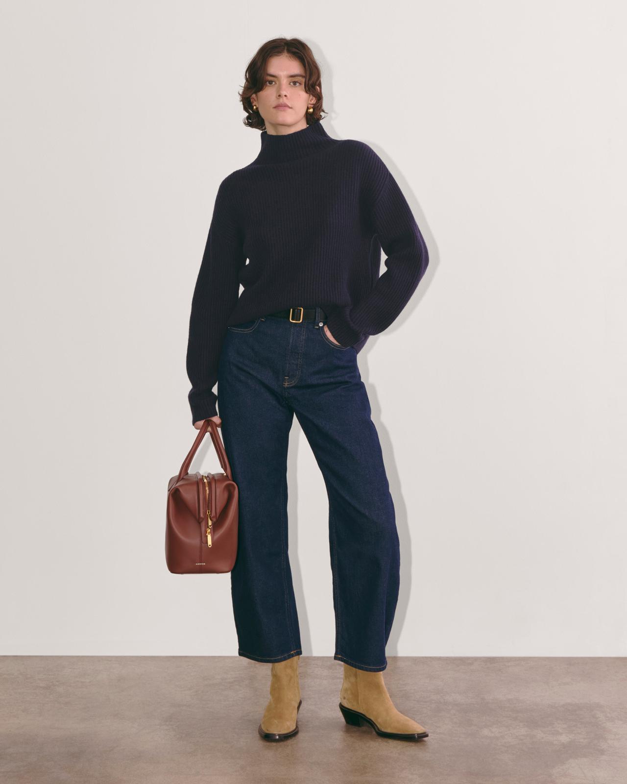 The Fisherman Turtleneck in Wool Cashmere Product Image