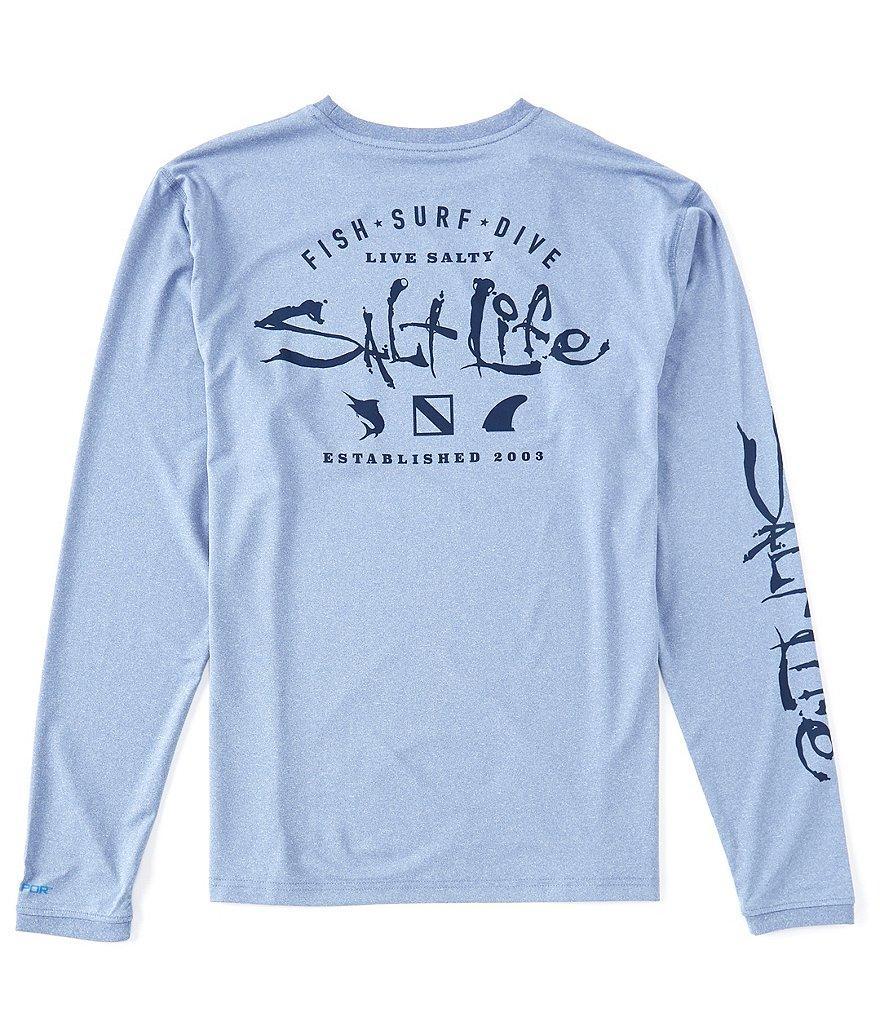 Salt Life Waterman's Trifecta Graphic Long Sleeve UV T-Shirt Product Image