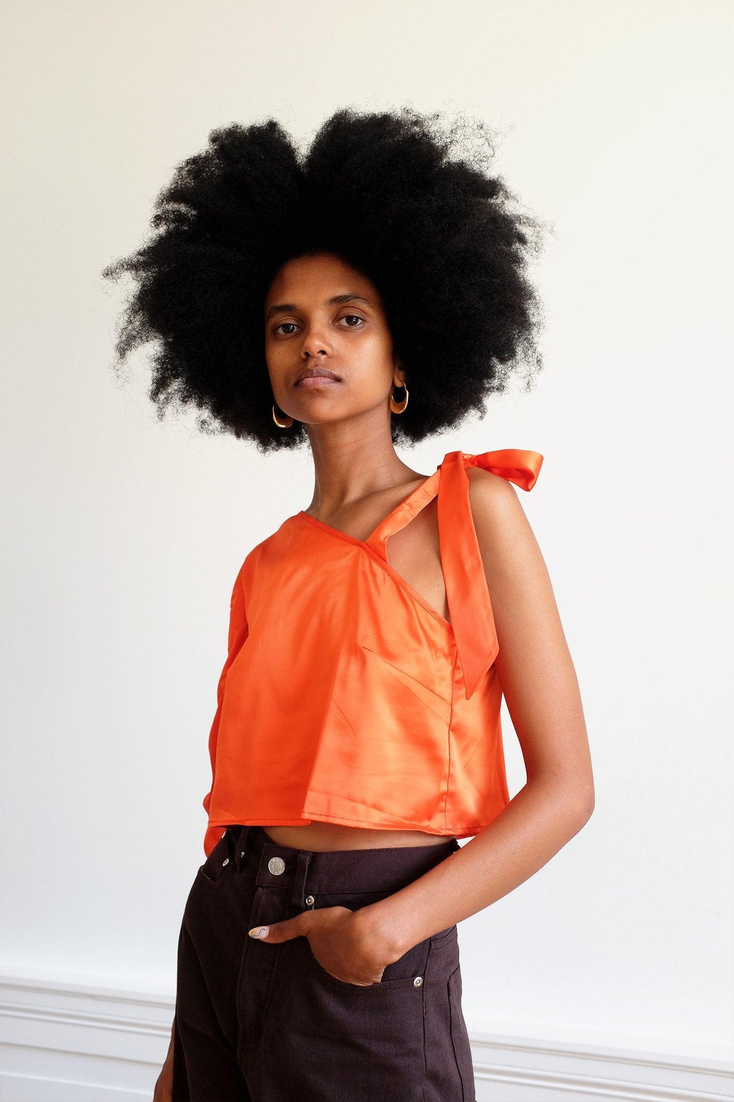 Kellie Top - Construction Orange Product Image