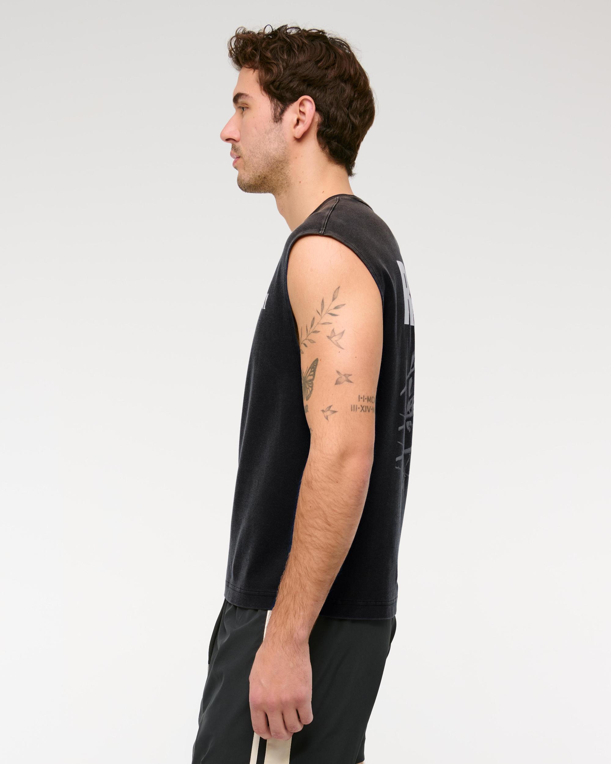 YPB Heavyweight Cotton Extended Shoulder Tank Product Image