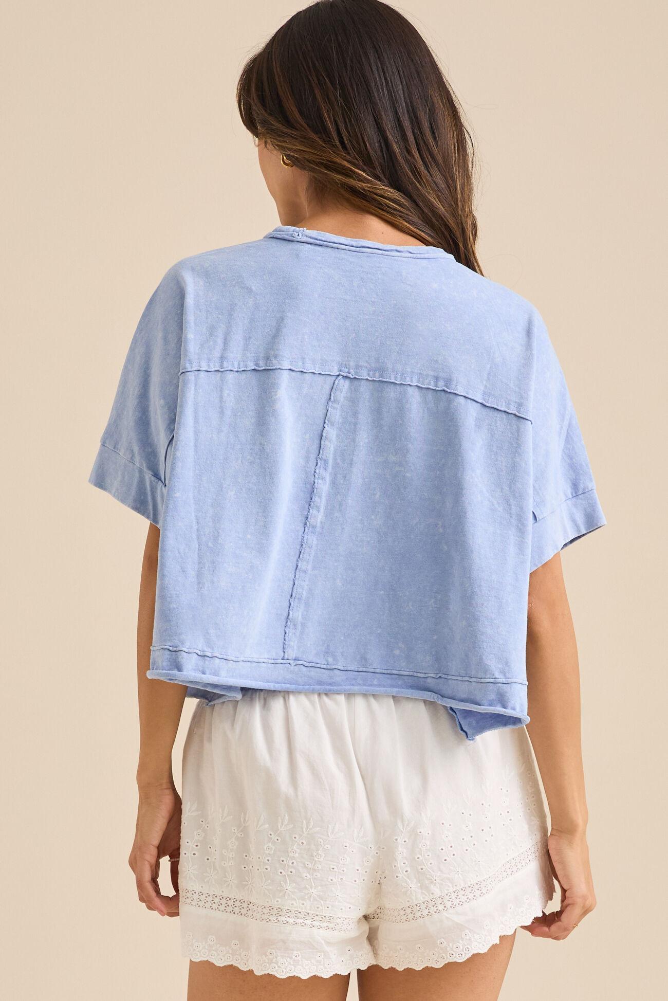 Khani Boxy Pocket Tee Product Image