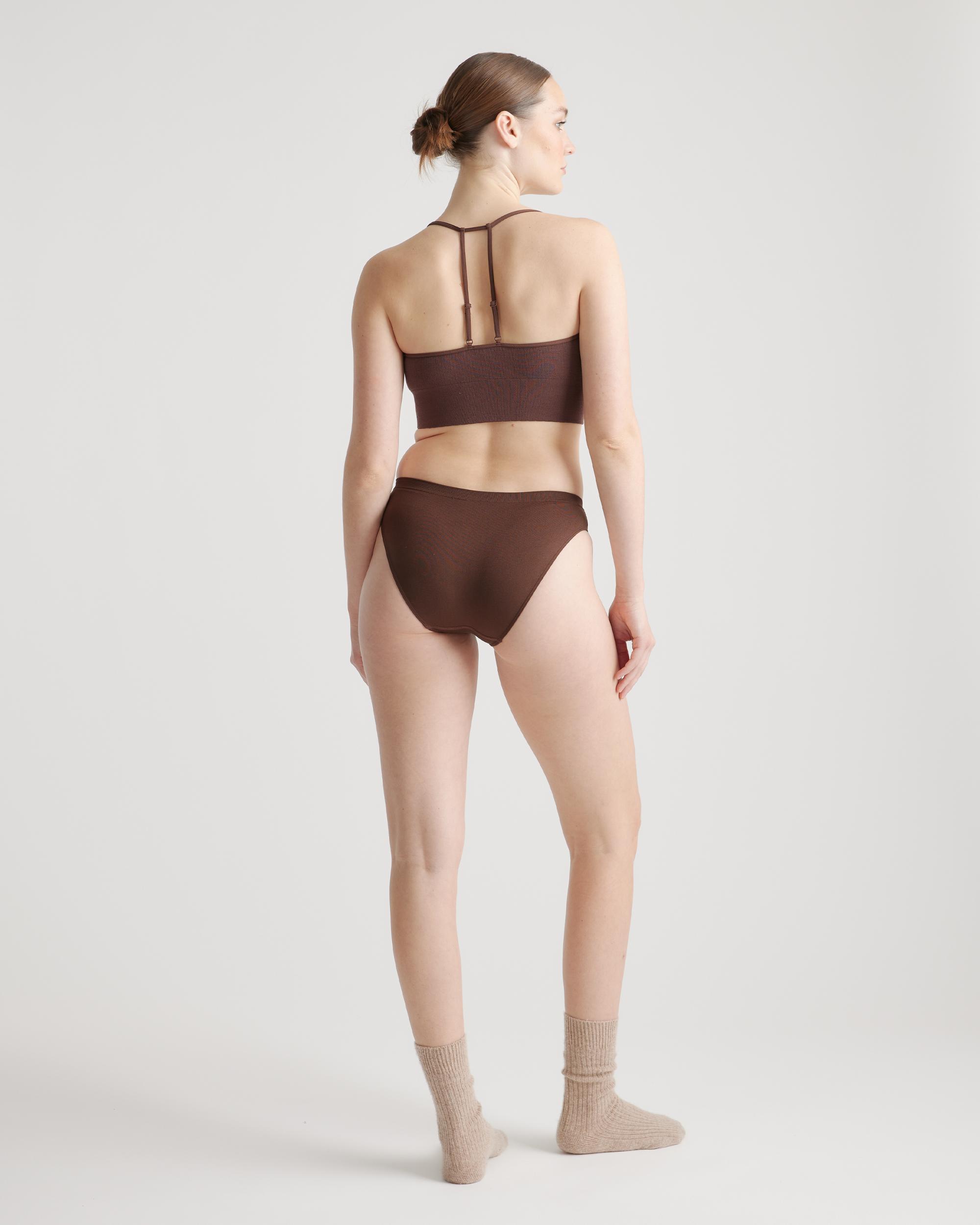 Quince | Women's Smoothing Comfort Bikini Size XS, Nylon/Spandex Product Image