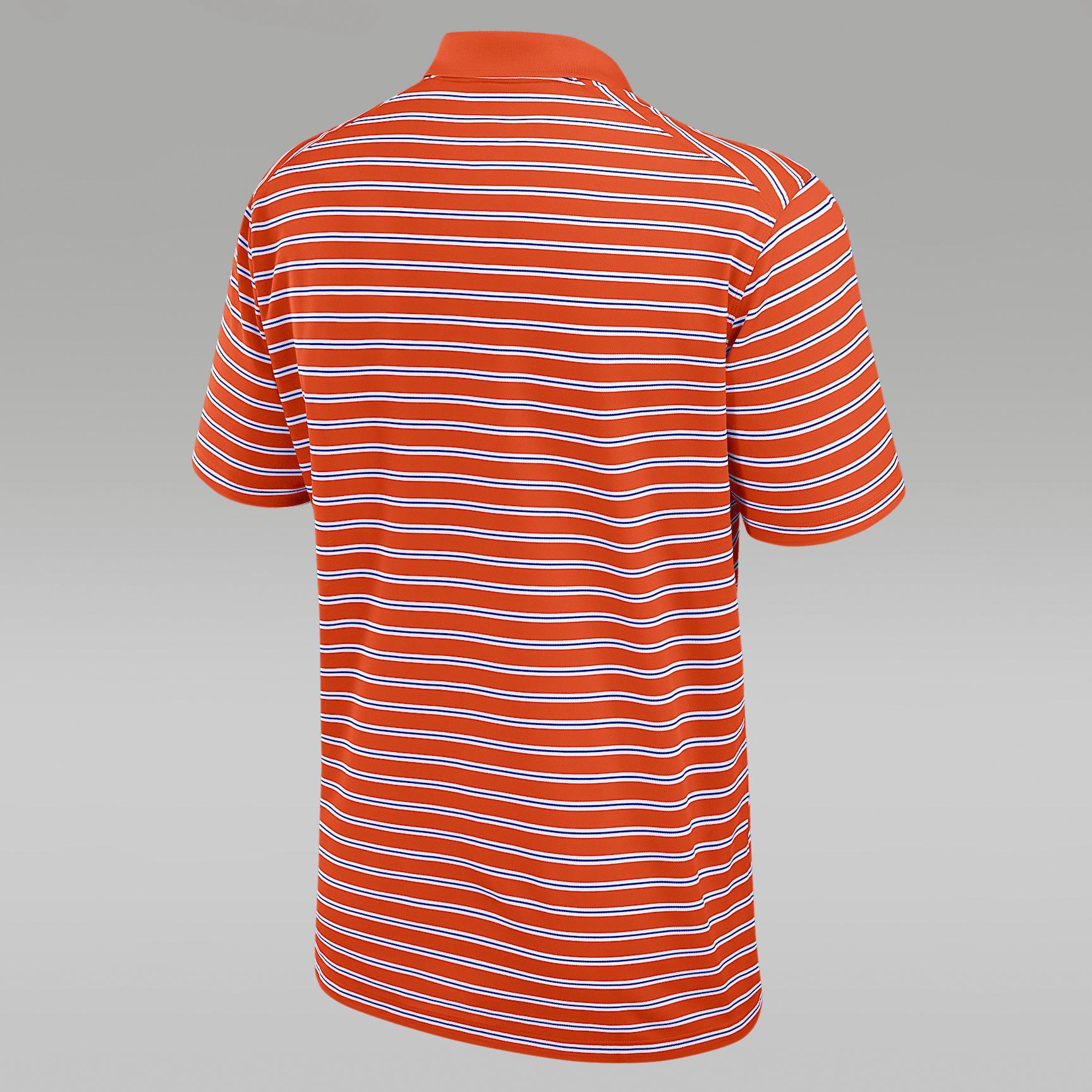 Florida Primetime Victory Striped Men's Jordan Brand Dri-FIT College Polo Product Image