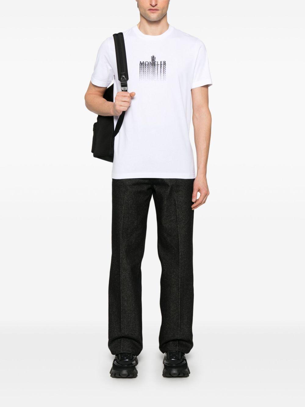 faded-logo cotton T-shirt Product Image