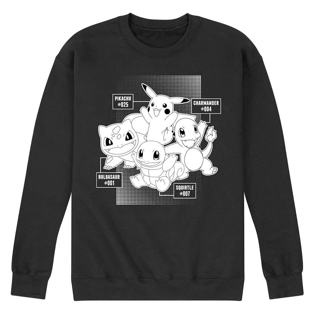 Mens Pokemon Labels Fleece Product Image