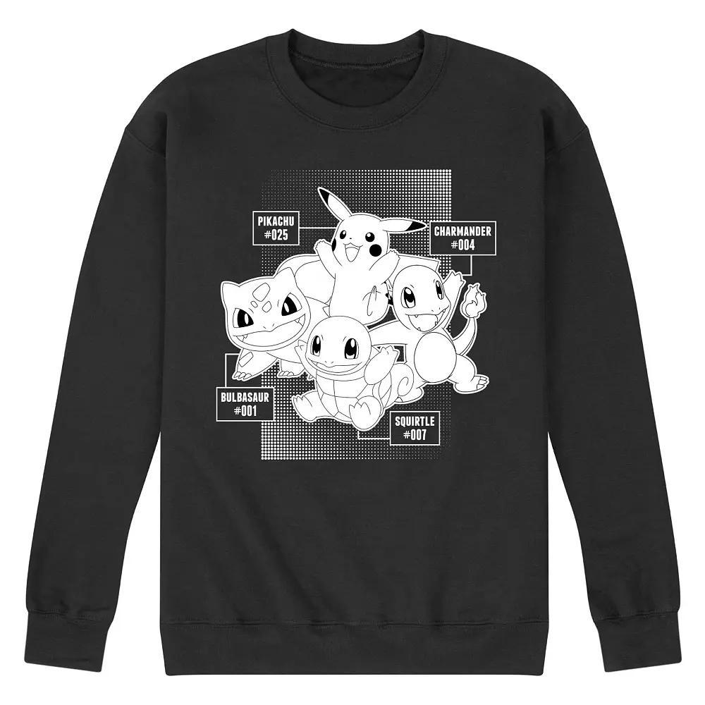 Mens Pokemon Labels Fleece Product Image