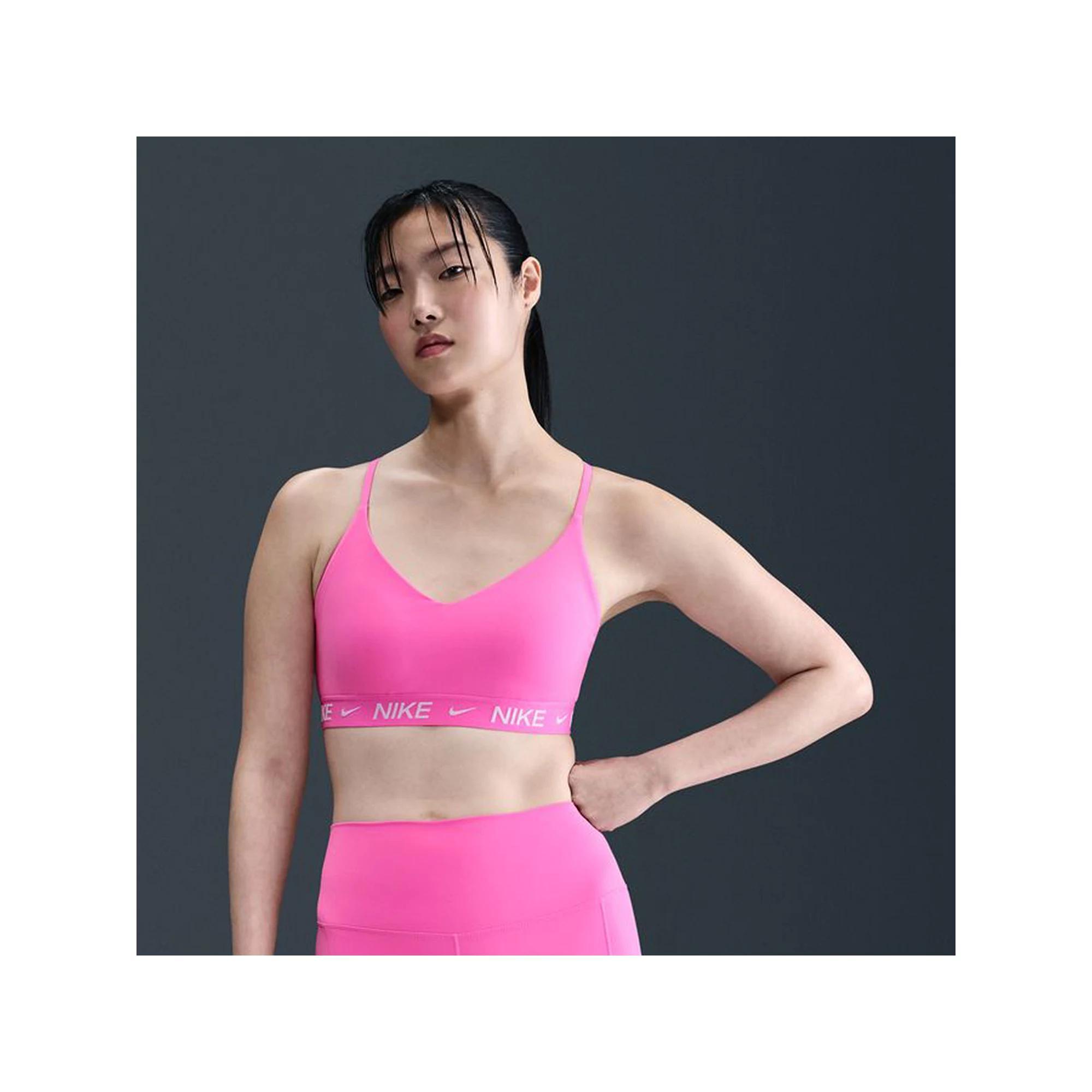 Nike Indy Light Support Padded Sports Bra, Women's, Size: XXL, Armory Blue Product Image