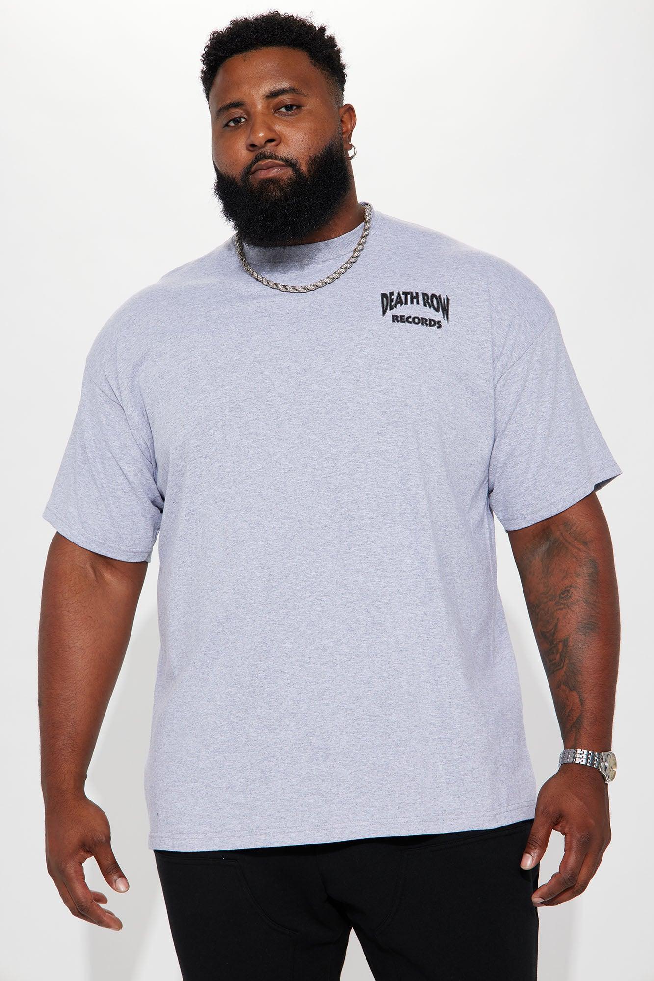 Death Row Records Greatest Hits Short Sleeve Tee - Grey Product Image