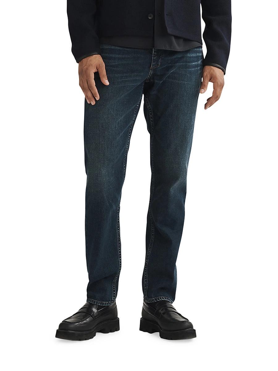 rag & bone Fit 3 Authentic Stretch Straight Athletic Jeans in Cole Product Image