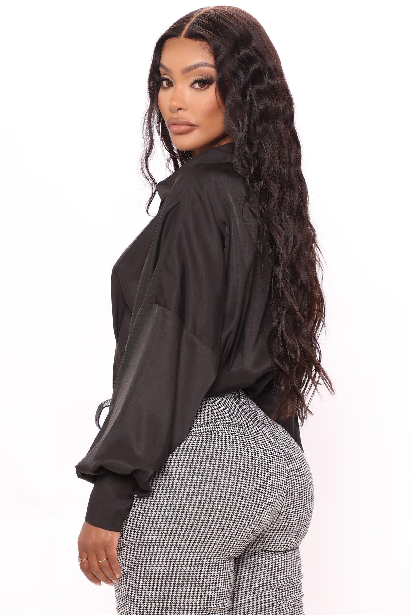 She Means Business Bodysuit - Black Product Image