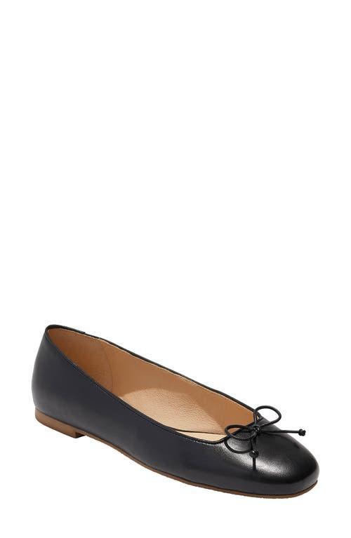 Jack Rogers Kenlyn Ballet Metallic Leather Bow Flats Product Image