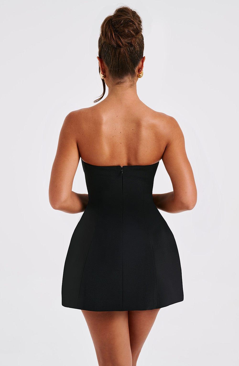 Asha Mini Dress - Black Product Image