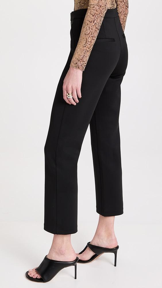 Good American Shiny Scuba Cropped Trousers | Shopbop Product Image