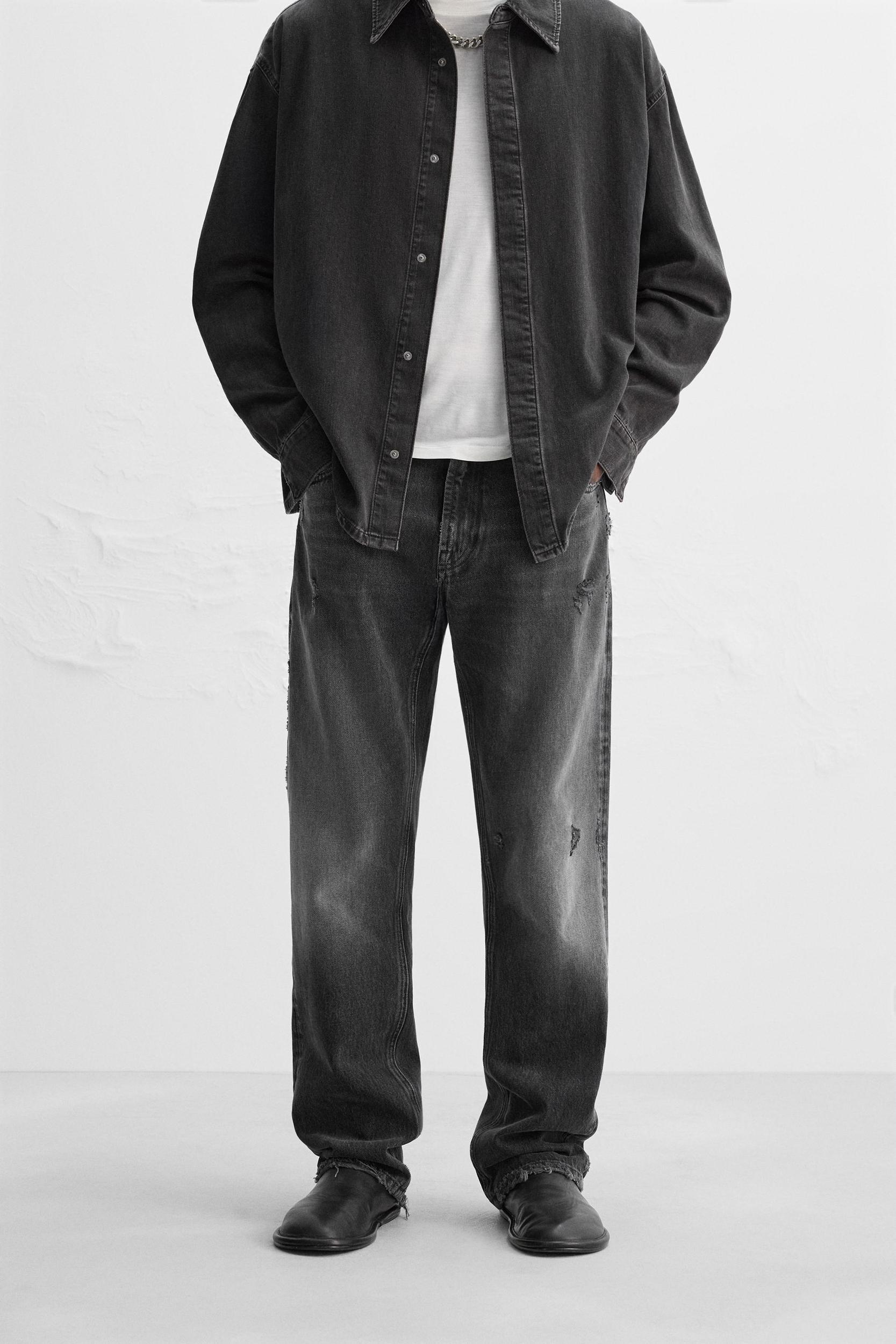 LIMITED EDITION STRAIGHT ANKLE FIT JEANS Product Image