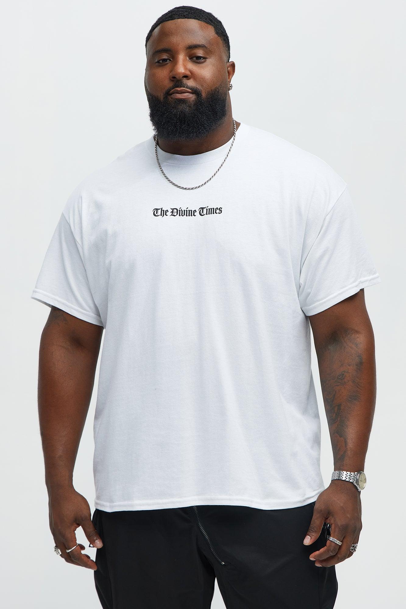 The Divine Times Short Sleeve Tee - White Product Image