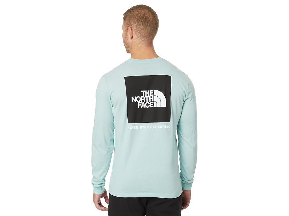 The North Face Men's L/S Box NSE Tee (Muted Pine) Men's T Shirt Product Image