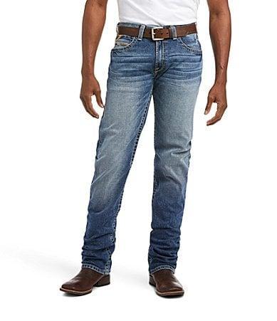Ariat M4 Low Rise Stretch Longspur Stackable Straight Leg Jeans Product Image