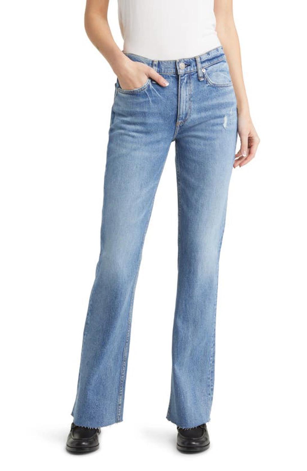 rag & bone Peyton High Rise Comfort Bootcut Jeans in Monterosso Product Image