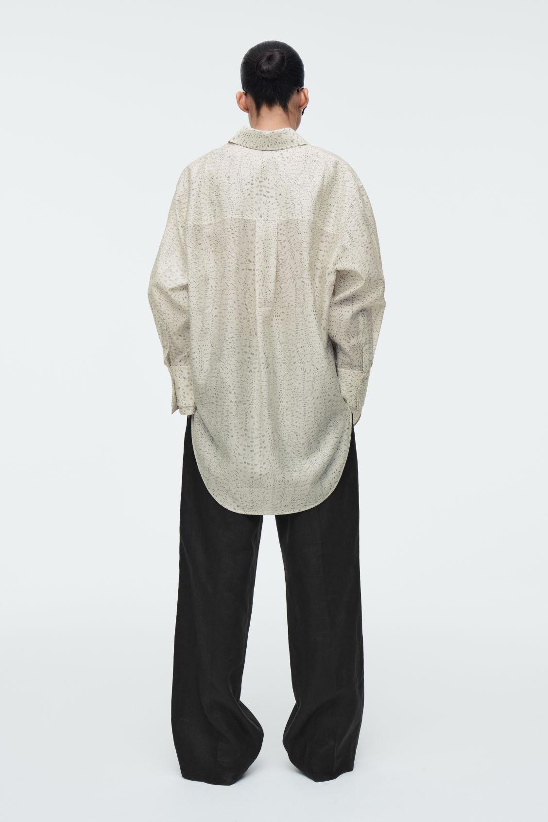 PRINTED FLUID SHIRT Product Image
