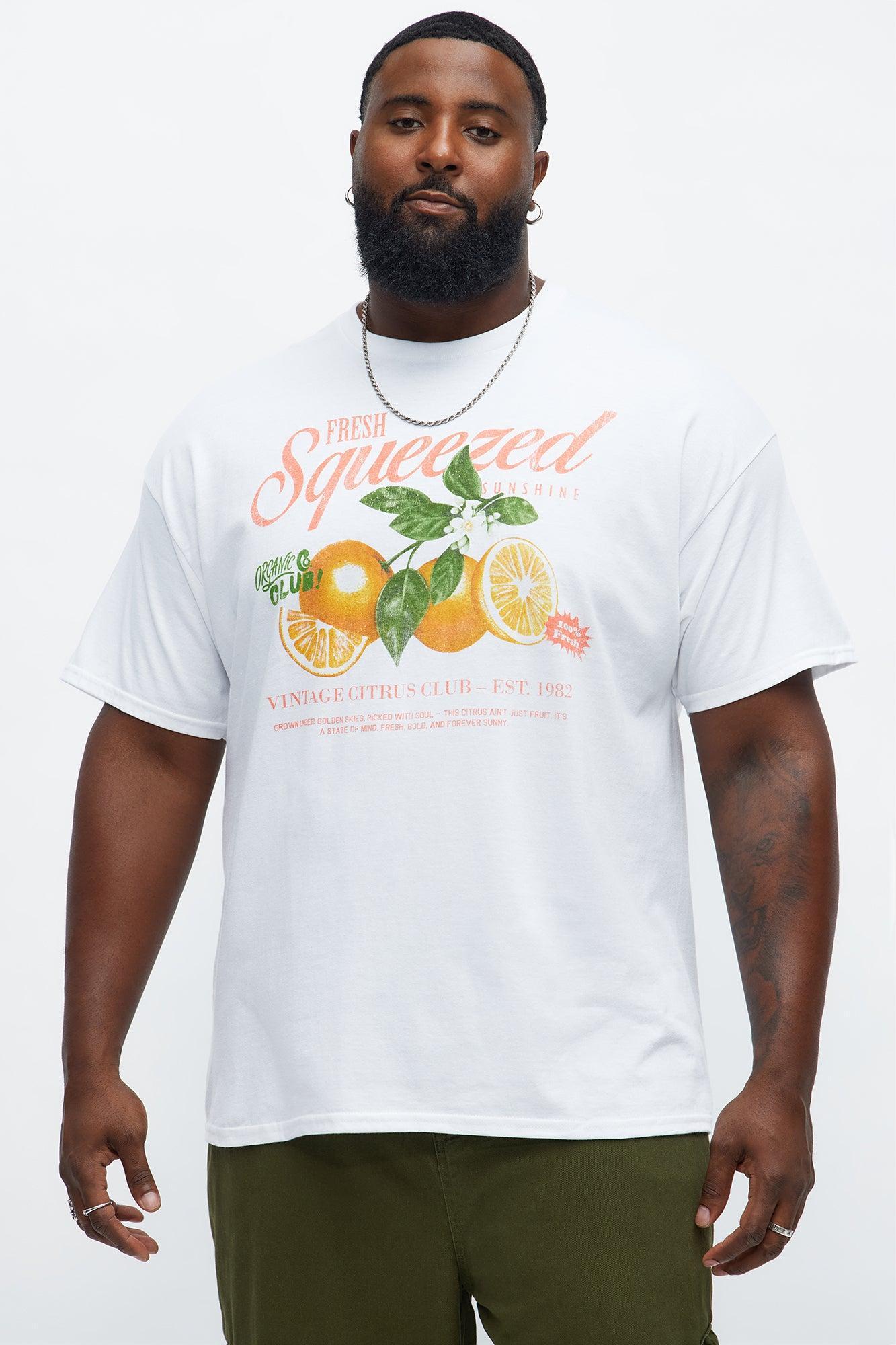 Fresh Squeezed Short Sleeve Tee - White Product Image