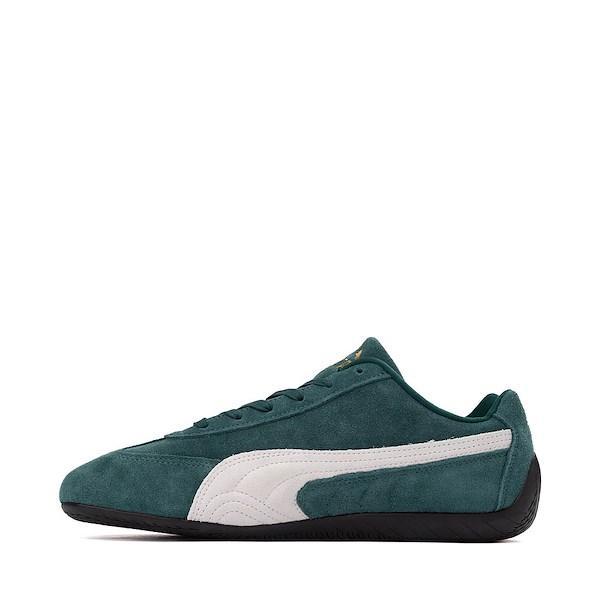 Womens PUMA Speedcat OG Athletic Shoe - Dark Myrtle / White Product Image