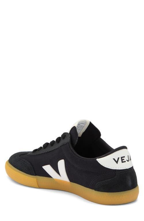 VEJA Volley Canvas Sneaker In Black Product Image
