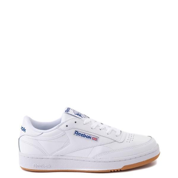 Mens Reebok Club C 85 Athletic Shoe - White / Royal Blue / Gum Product Image