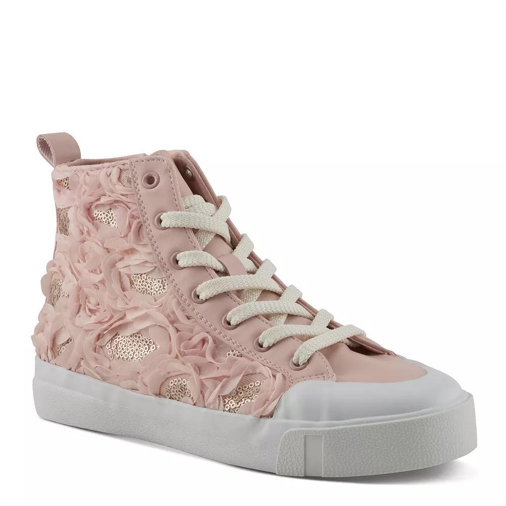 Patrizia Hastings Women's High-Top Sneakers, Size: 40, Pink Product Image