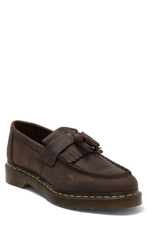 Dr. Martens Mens Adrian Leather Fringe Tassel Detail Loafers Product Image