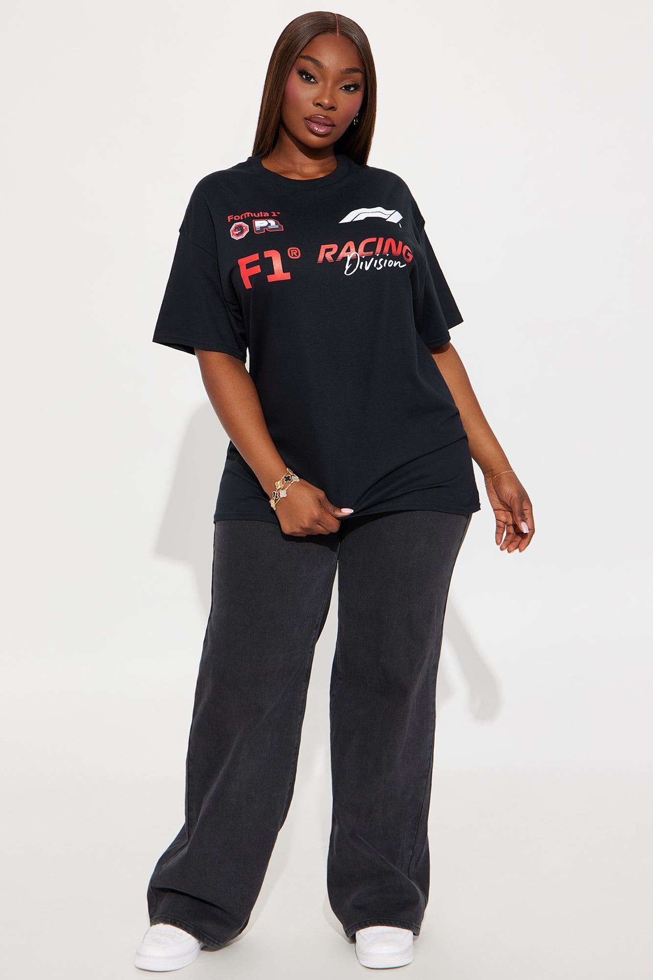 Formula 1 We Race Oversized Tee - Black Product Image