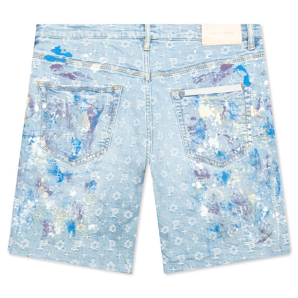 P020 - Paint Over Light Bleach Jacquard Monogram Male Product Image