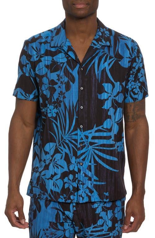 Mens Drift Away Printed Camp Shirt Product Image