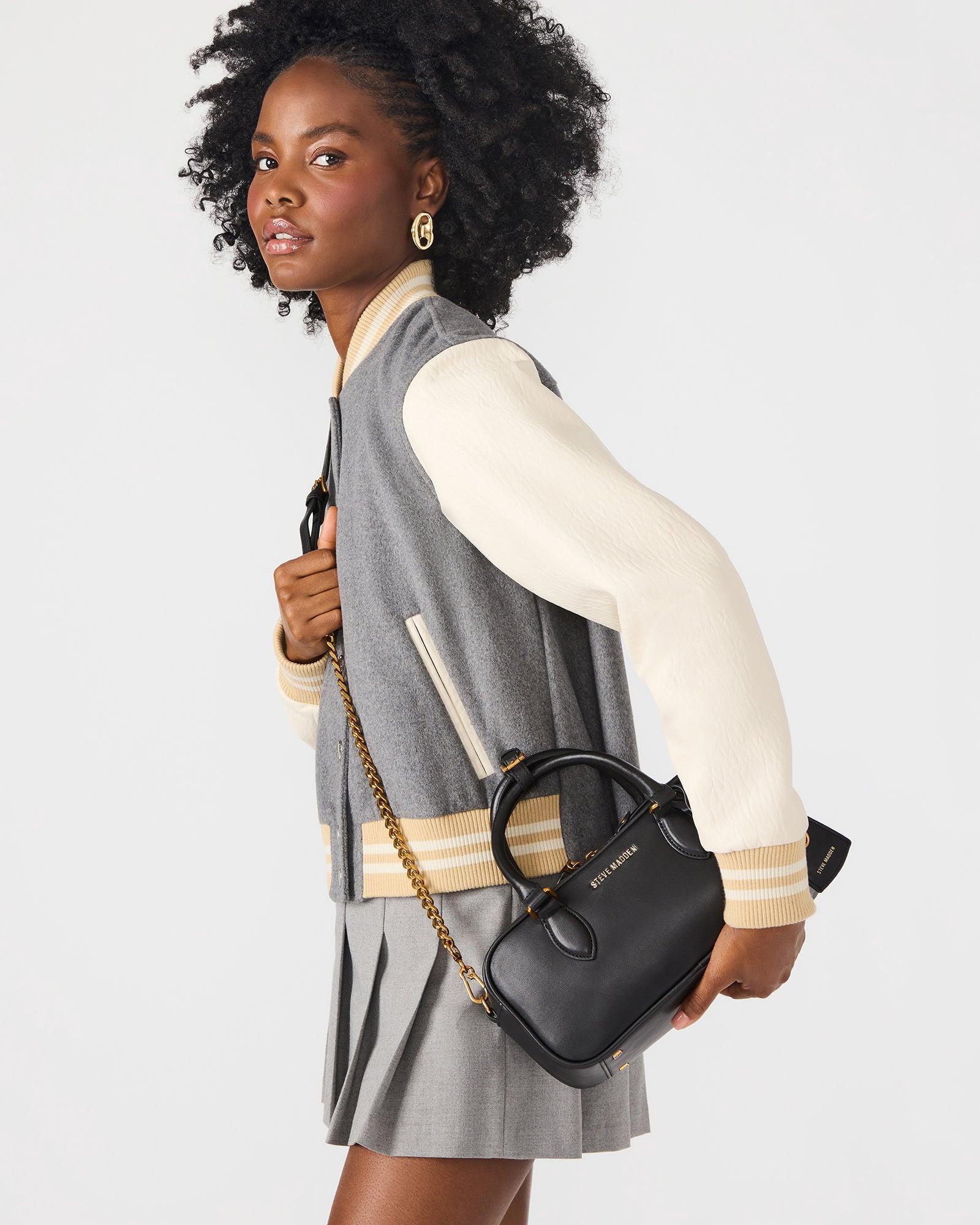 MERIT BAG MUSTARD SUEDE Female Product Image