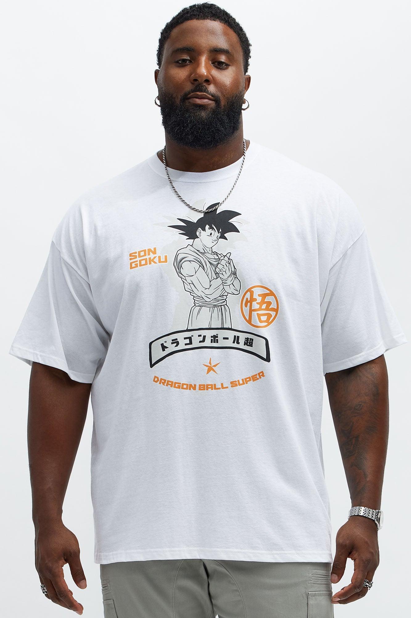 Dragon Ball Super Son Goku Short Sleeve Tee - White Product Image