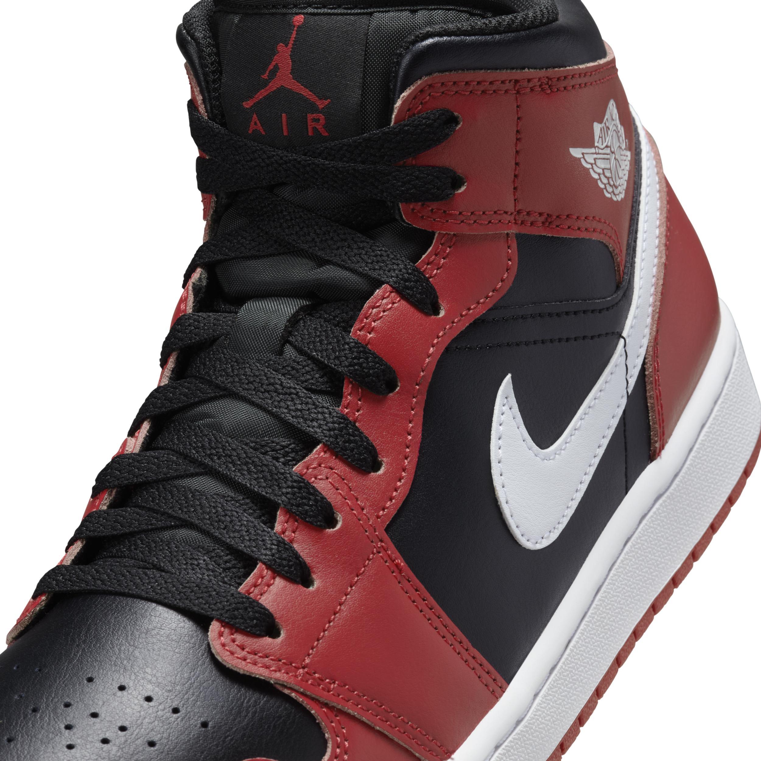 Jordan Mens Air Retro 1 Mid Casual Shoes Product Image