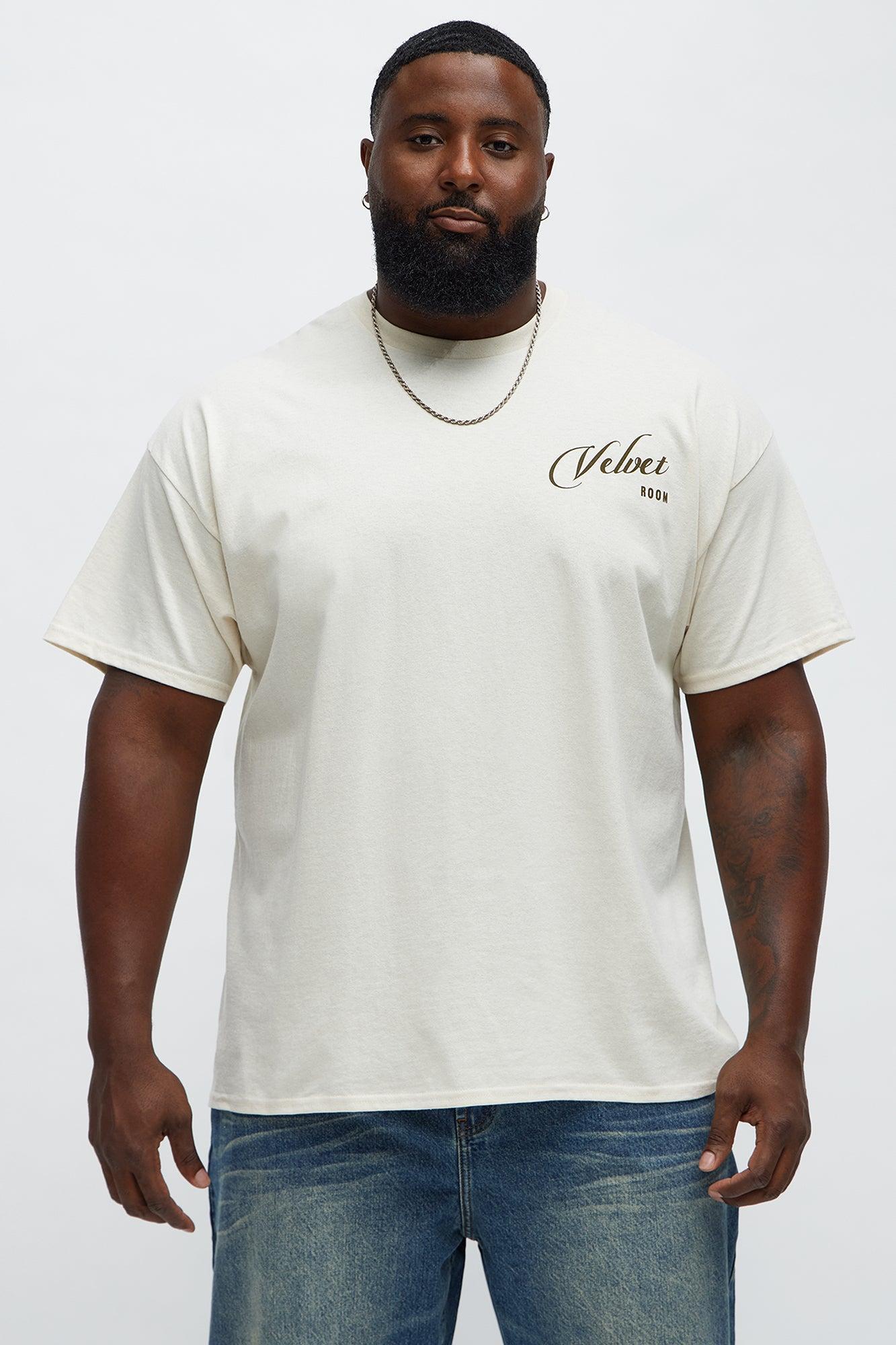 Velvet Room Short Sleeve Tee - Sand Male Product Image