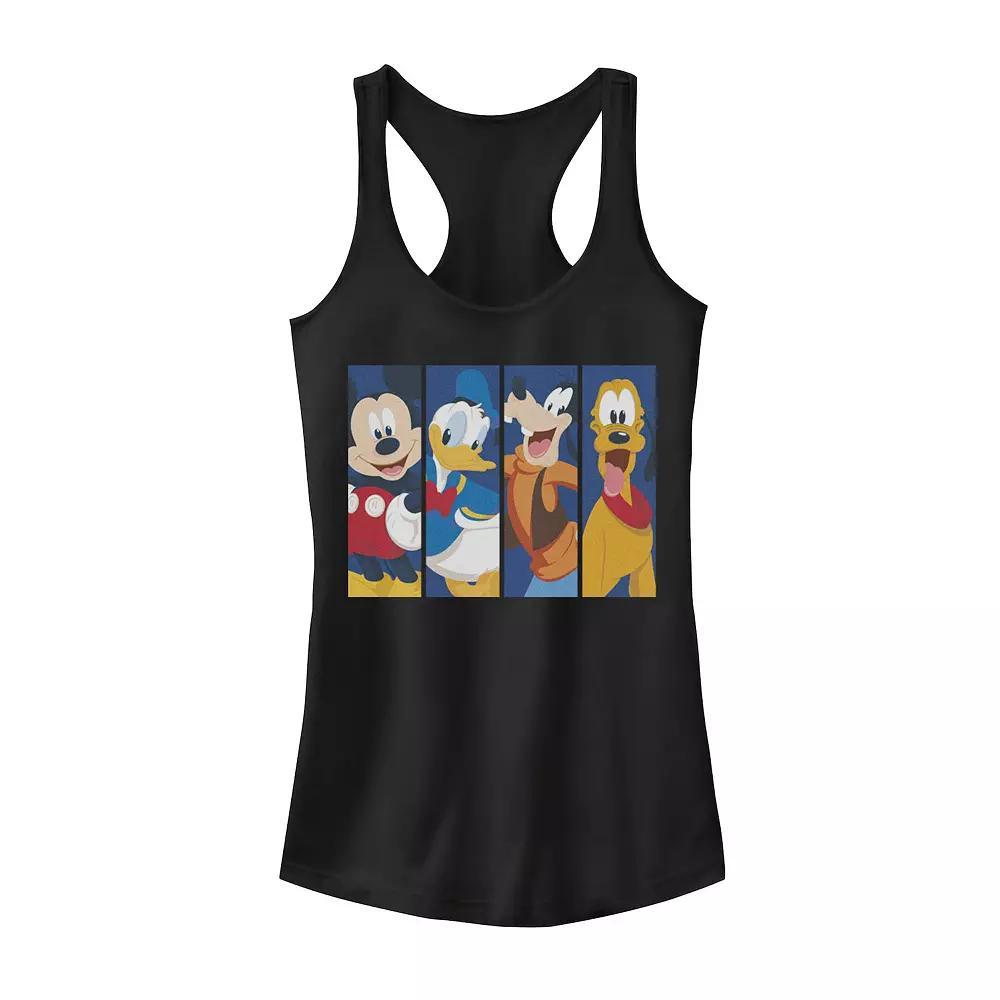 Disney / Pixar's Monsters University Juniors' Halloween Student Collegiate Graphic Tank Top, Girl's, Size: Large, Black Product Image