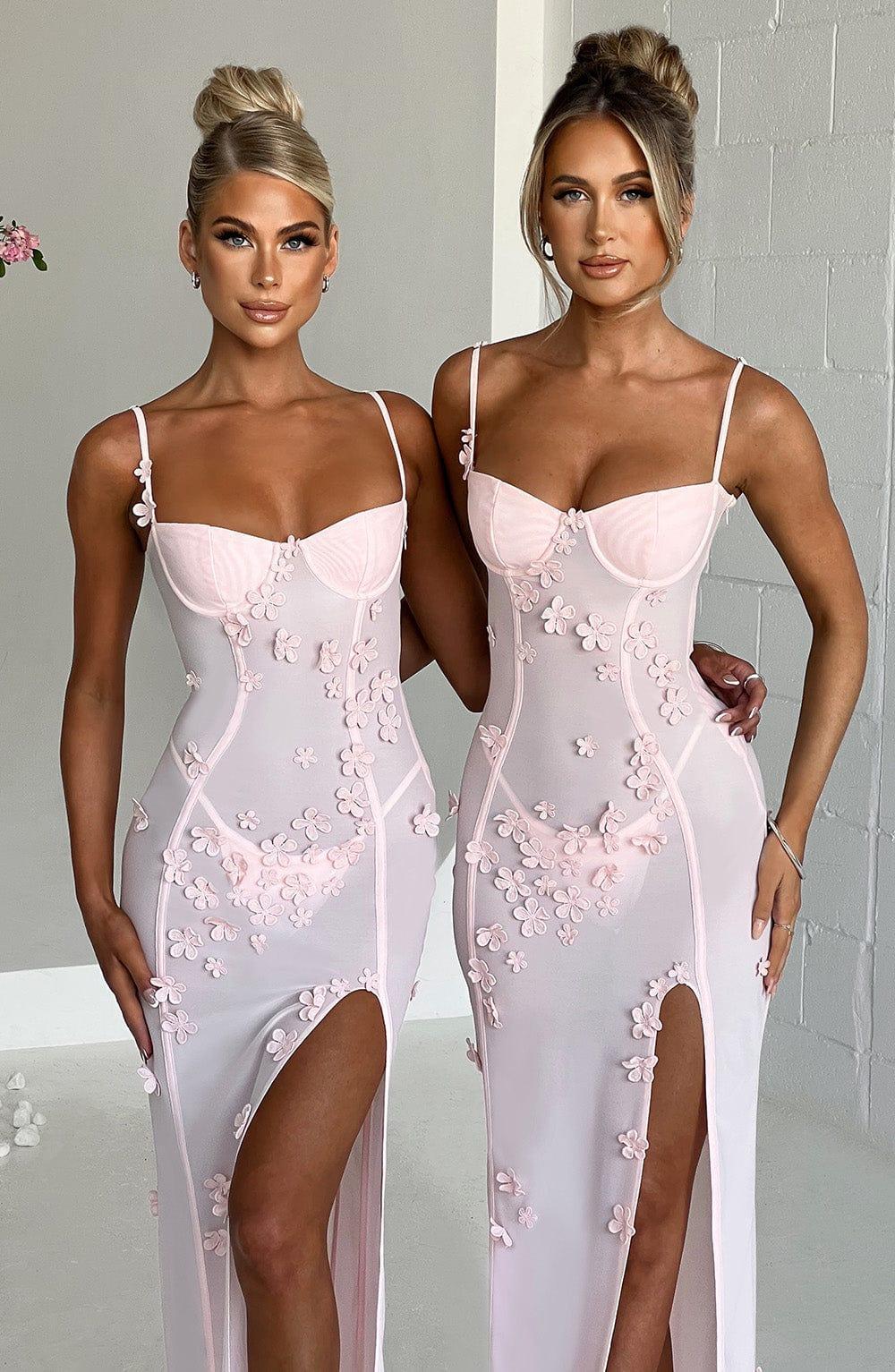 Dalary Maxi Dress - Blush Product Image