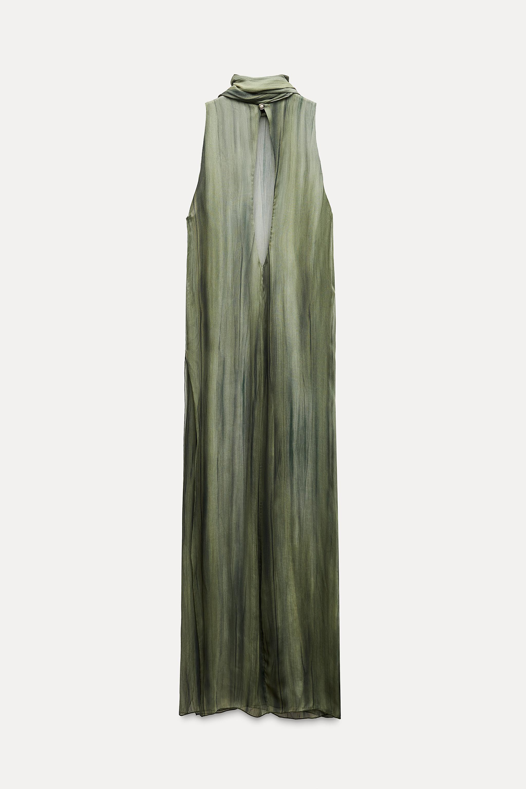 PRINTED STRUCTURED DRESS ZW COLLECTION Product Image