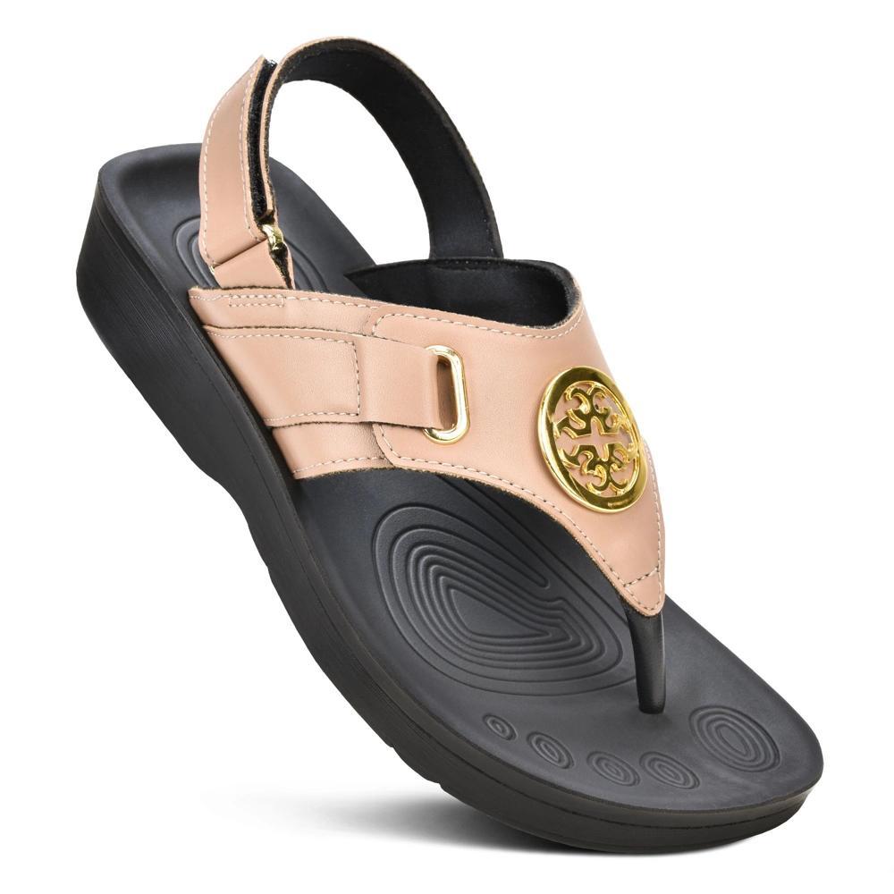 Aerothotic Cait Casual Fashion Slingback Sandal for Womens Product Image