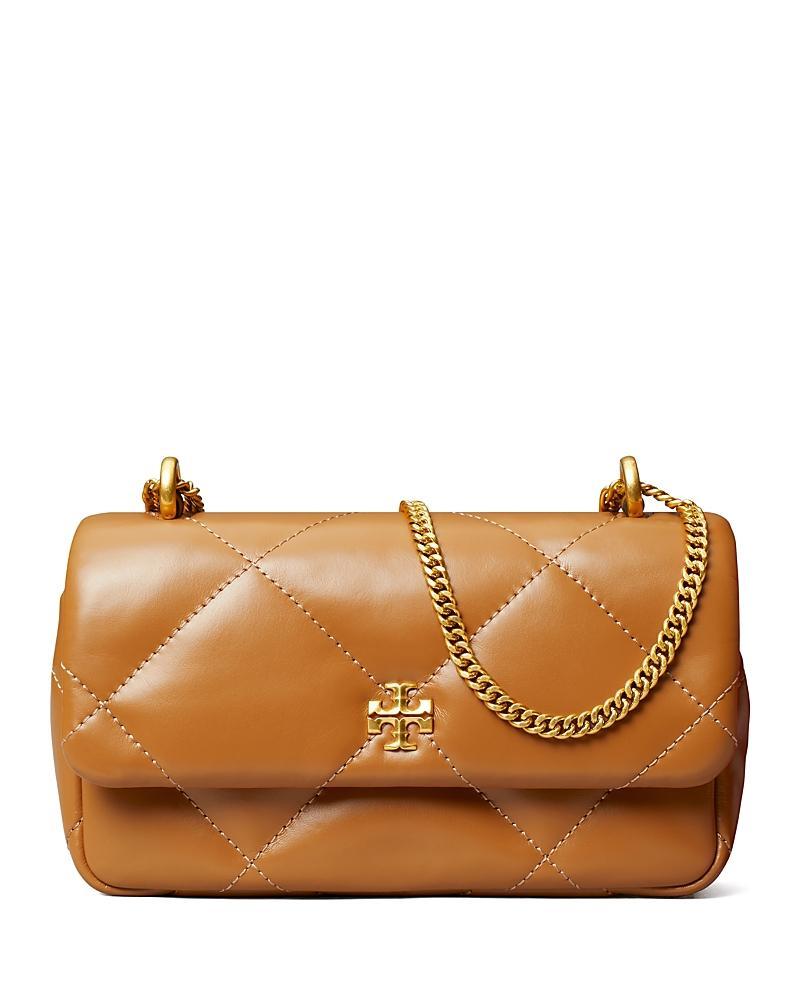 Tory Burch Mini Kira Diamond Quilted Leather Flap Bag Product Image