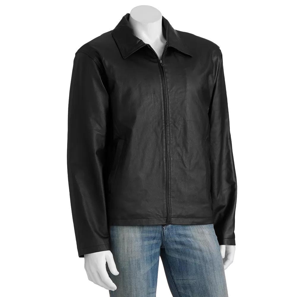 Big & Tall Vintage Leather Split Napa Leather Jacket, Men's, Size: 4XL BIG, Brown Product Image