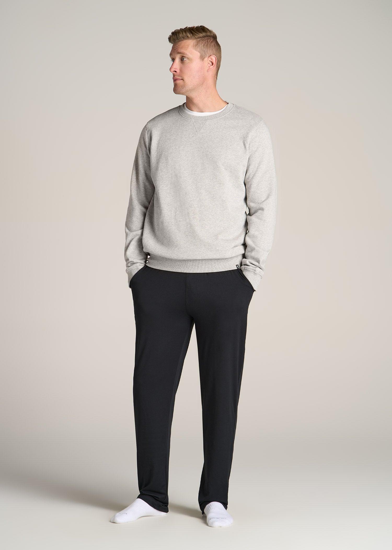 Weekender Stretch Men's Tall Lounge Pant in Black Product Image