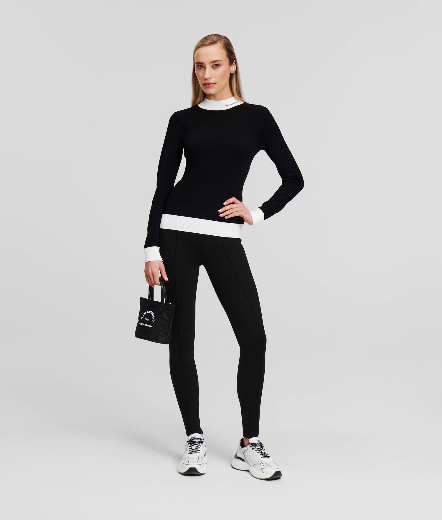 KARL LOGO TURTLENECK SWEATER Product Image