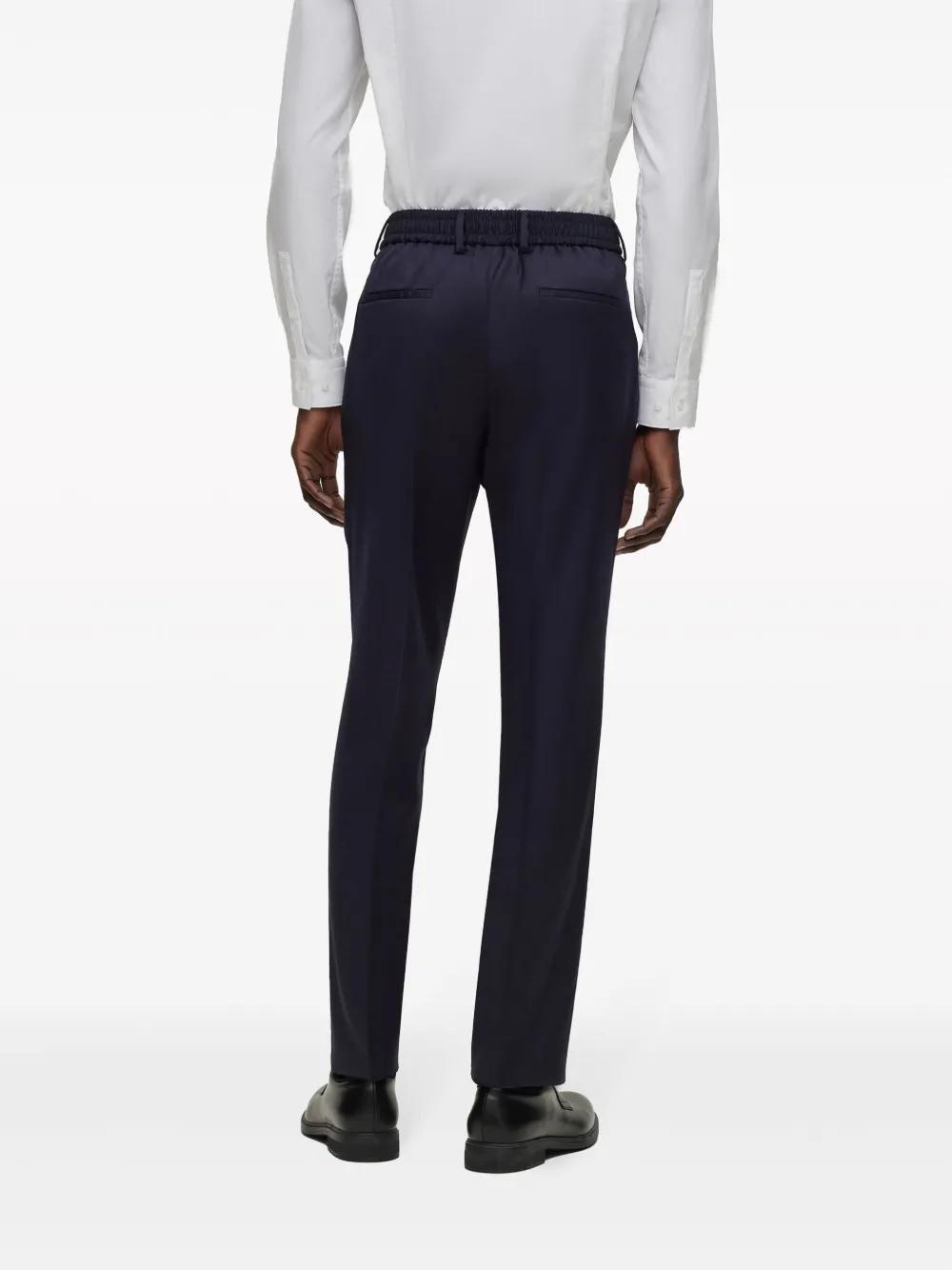 H-Genius-DS-B1 slim-cut trousers Product Image