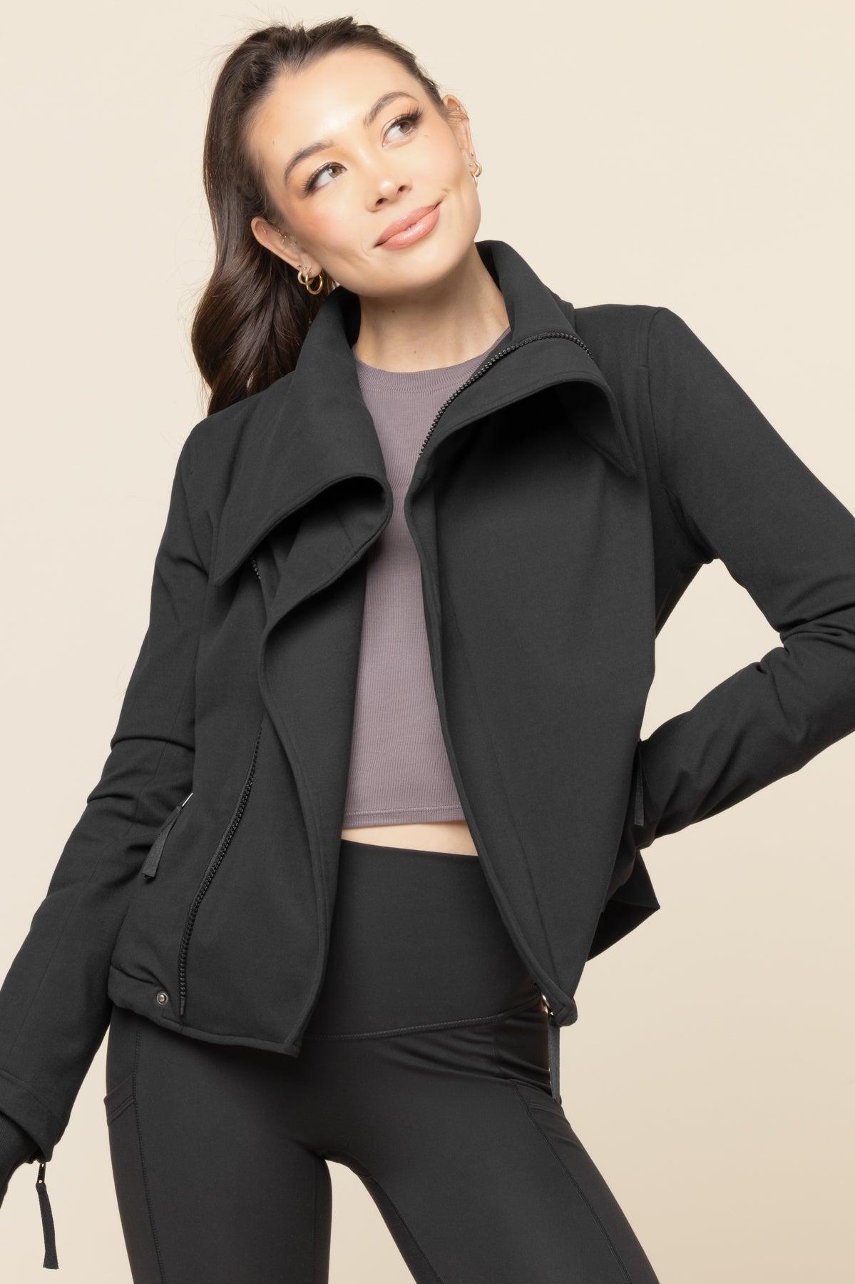 Heart Racer Moto Jacket - Black Product Image