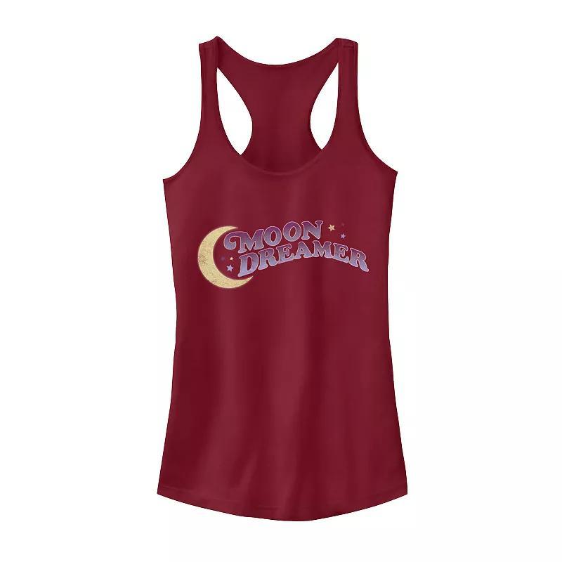 Juniors' Moon Dreamer Graphic Tank Top, Girl's, Size: XS, Red Product Image