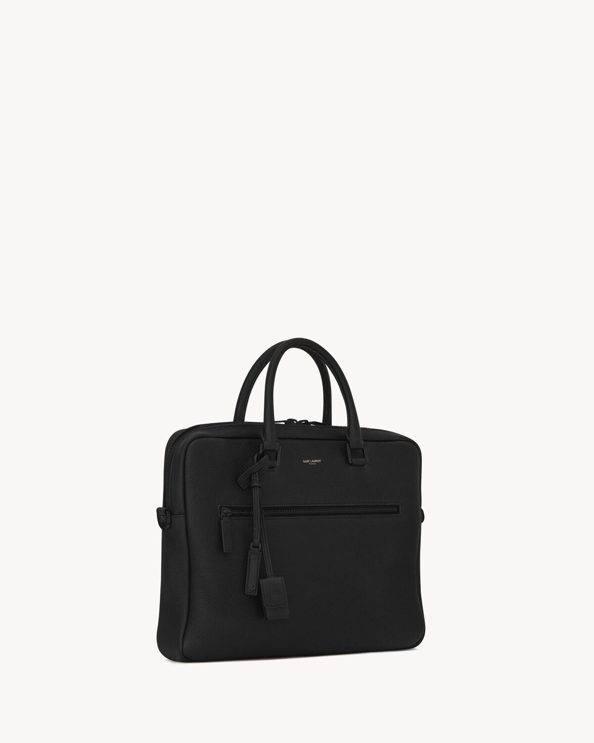 sac de jour briefcase in grained leather Product Image