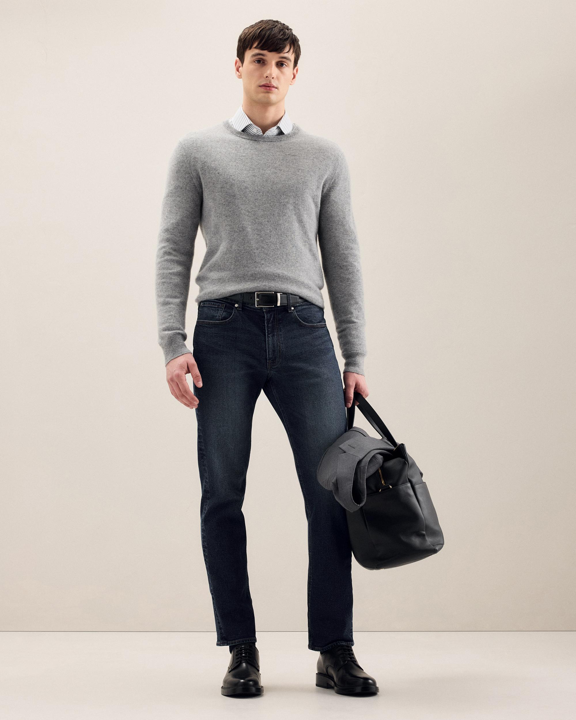 Mongolian Cashmere Crewneck Sweater Product Image